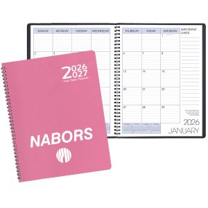 Custom Two Year Monthly Desk Planner w/ Twilight Cover