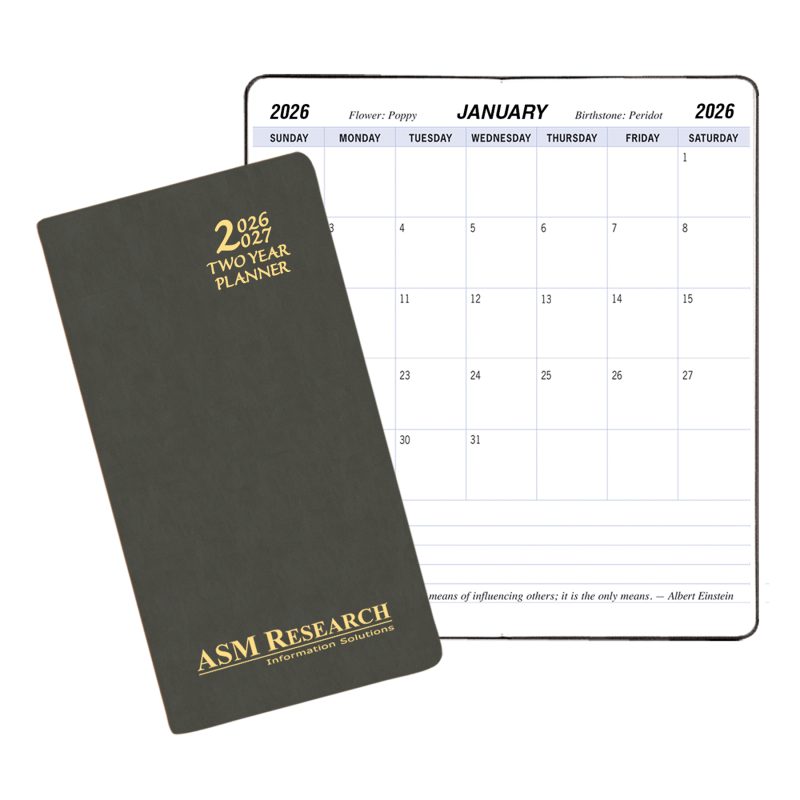 Custom Two Year Pocket Planner w/ Canyon Cover