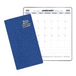 Custom Two Year Pocket Planner w/ Cobblestone Cover - 1