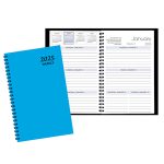 Custom Weekly Desk Appointment Planner w/ Technocolor Cover - 1
