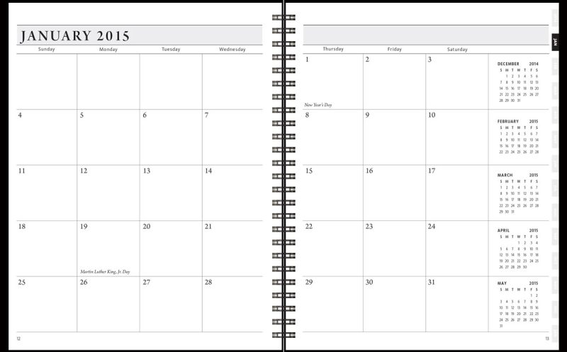 Custom XeoPlanner™ Leatherette Organizer (7"x8.75") - 2