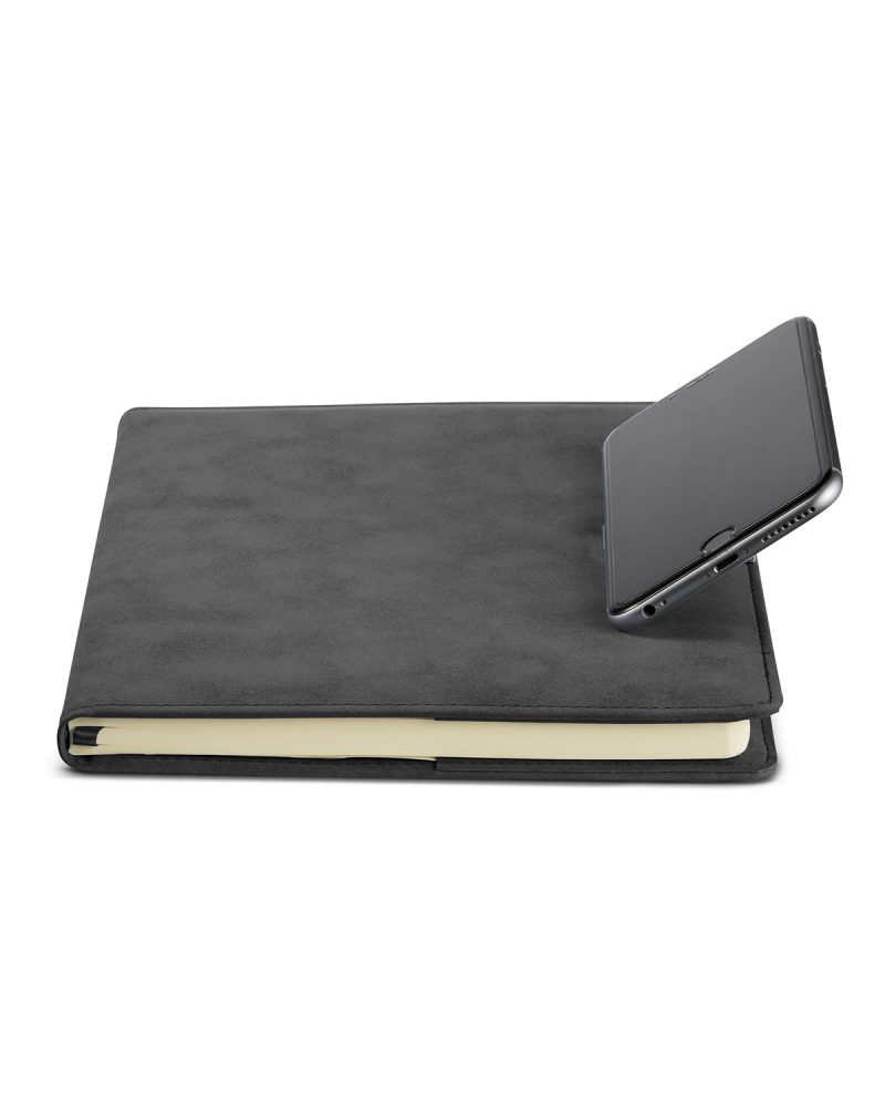 Custom Nuba Cover With Phone Stand Refillable Journal 6.3" X 8.39" - 8