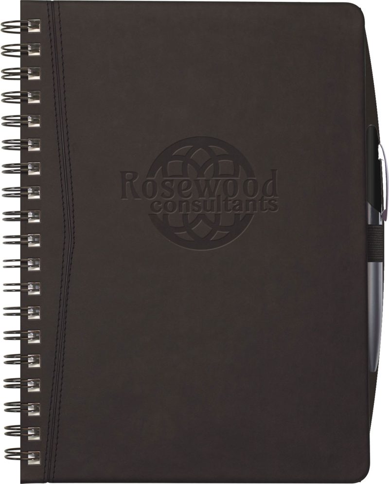 Custom PedovaWire Journal w/PenPort (7"x10")
