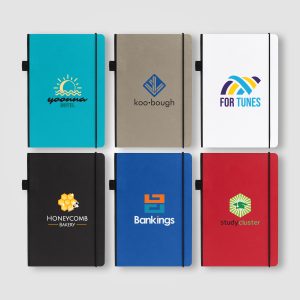 Custom Recycled Kraft Paper Cover Journal - A5 5.9" x 8.3" - Full-Color Inkjet