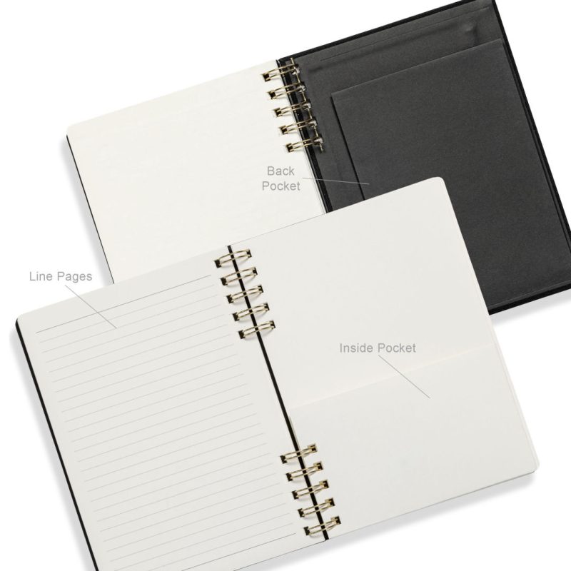 Custom Willoughby Spiral Journal - 2