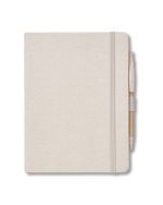 Custom Hemp Journal Notebook & Pen 6" X 8.0125" - 5