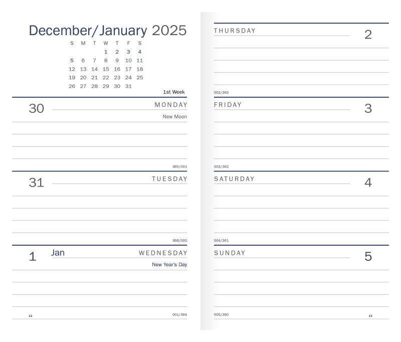 Custom Triumph® Calendars Classic Weekly Pocket Planner - 8