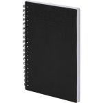Custom 5" x 7" FSC ® Recycled Pebble Grain Spiral Journal - 3