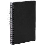 Custom 5" x 7" FSC ® Recycled Pebble Grain Spiral Journal - 4