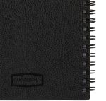 Custom 5" x 7" FSC ® Recycled Pebble Grain Spiral Journal - 7