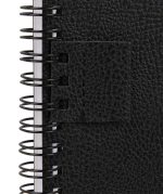 Custom 5" x 7" FSC ® Recycled Pebble Grain Spiral Journal - 8