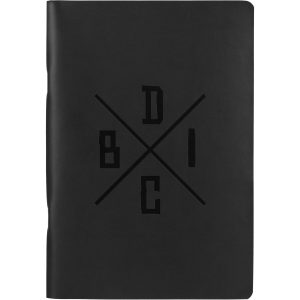 Custom 5.5" x 8" FSC ® Recycled Mano Slim Meeting Journal