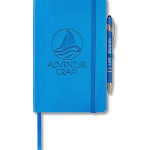 Custom CORE365 Soft Cover Journal And Pen Set