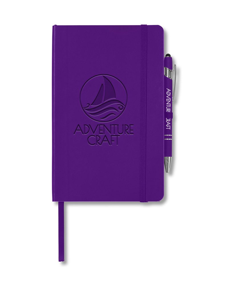 Custom CORE365 Soft Cover Journal And Pen Set - 4