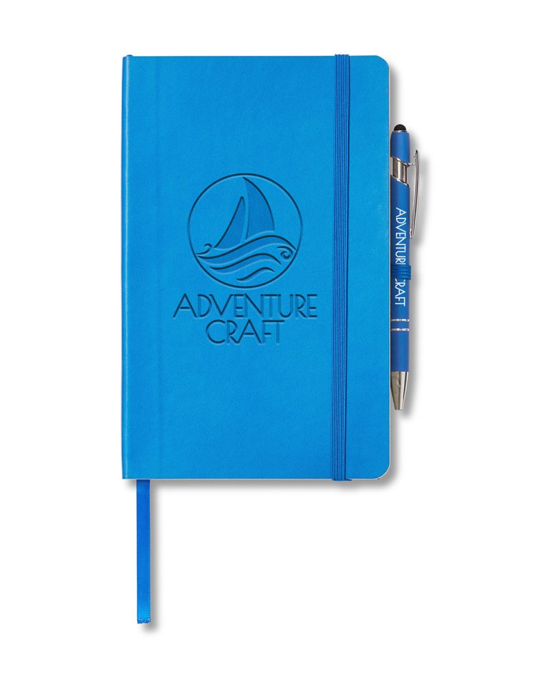 Custom CORE365 Soft Cover Journal And Pen Set