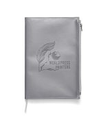 Custom Softbound Metallic Foundry Journal With Zipper Pocket