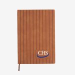 Custom PrimeMark A5 Stripe-Embossed Journal - 4