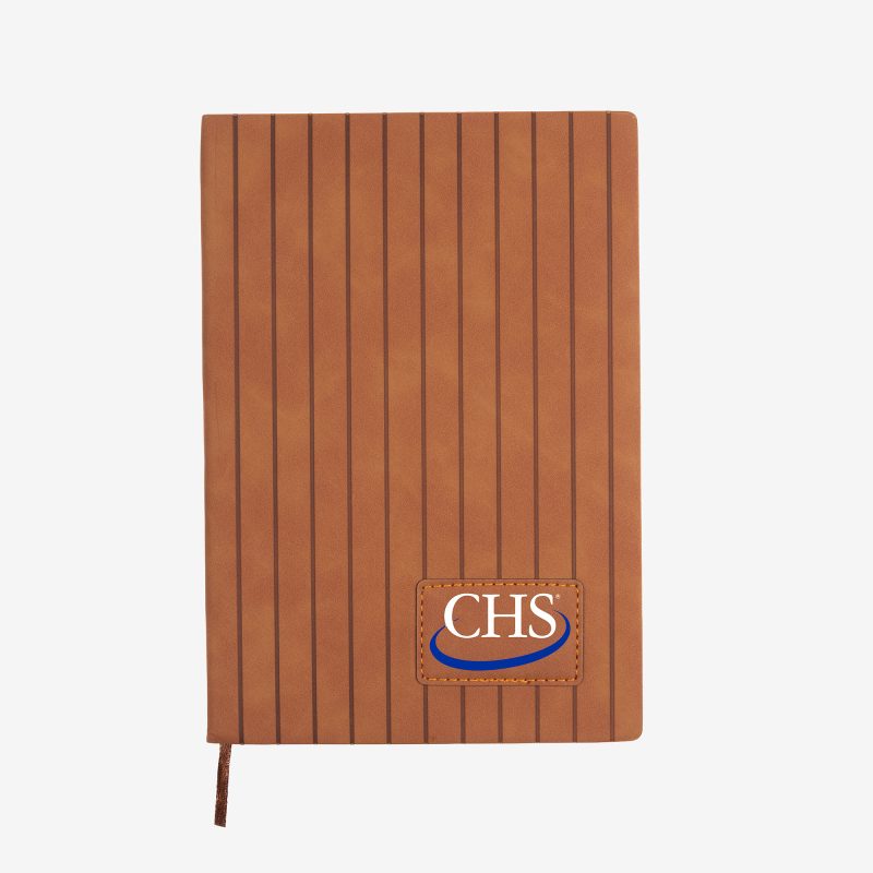 Custom PrimeMark A5 Stripe-Embossed Journal - 4