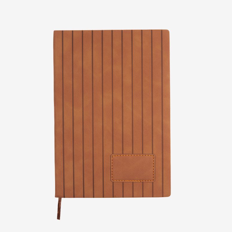 Custom PrimeMark A5 Stripe-Embossed Journal - 8
