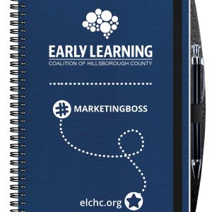 Custom Alligator Embossed Journal Planner w/Pen (7"x 10")