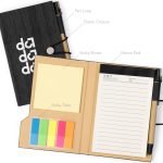 Custom Ashfall Journal w/Sticky Notes & Pen - 2