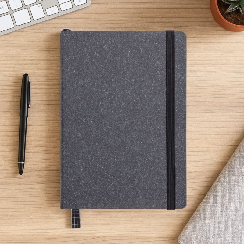 Custom Attenborough Recycled Leather Journal - 4