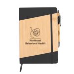 Custom Bamboo Journal With Pen - 1