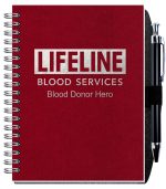 Custom Best Selling Journal w/50 Sheets & Pen (5"x 7")