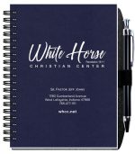 Custom Best Selling Journal w/50 Sheets & Pen (5"x 7") - 6