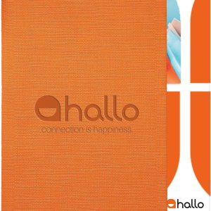 Custom Bohemian Textured Journal w/Full-Color Tip-In (5"x8.5")