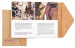 Custom Cork & Craft Journal with Full-Color Tip-In (5.5"x8.5")