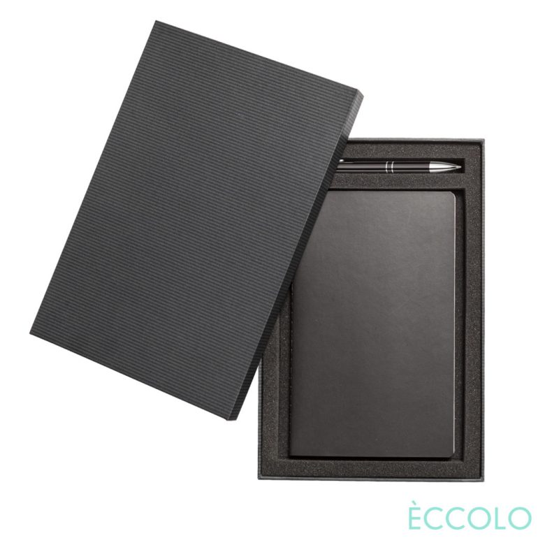 Custom Eccolo® Single Meeting Journal/Clicker Pen Set - Pack of 4 - 5