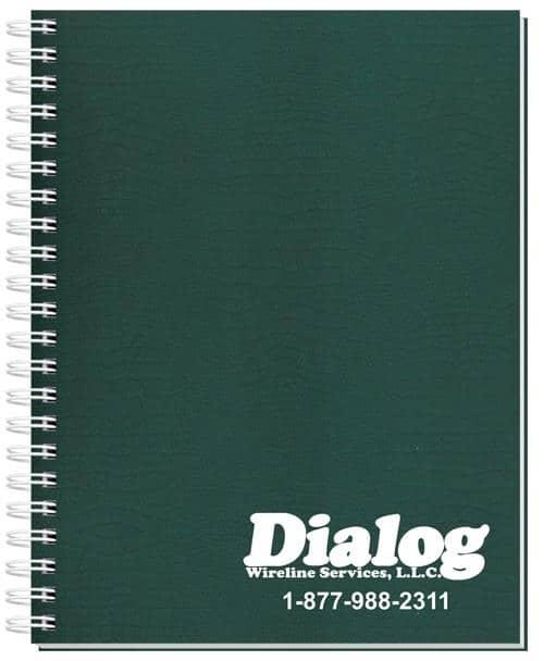 Custom Embossed Alligator Textured Journal w/100 Sheets (8 ½" x 11")