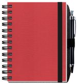 Custom Embossed Alligator Textured Journal w/100 Sheets & Pen (5"x 7") - 5