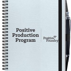 Custom Embossed Alligator Textured Journal w/100 Sheets & Pen (6 ½"x 8 ½")