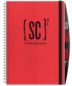 Custom Embossed Alligator Textured Journal w/50 Sheets & Pen (7"x 10")