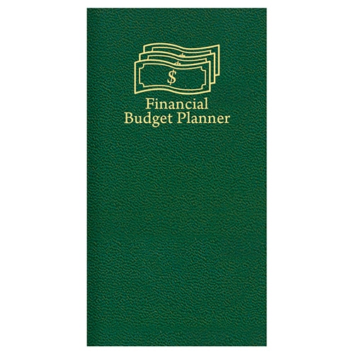 Custom Financial Budget Pocket Planner Leatherette Cover - 5