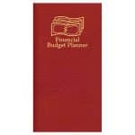 Custom Financial Budget Pocket Planner Leatherette Cover - 8