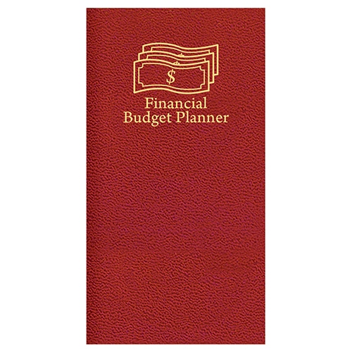 Custom Financial Budget Pocket Planner Leatherette Cover - 8