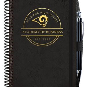 Custom Flex Cover Academic Weekly Planner w/Pen Safe Back