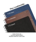 Custom Flex Weekly Planner w/Pen Safe Back - 1