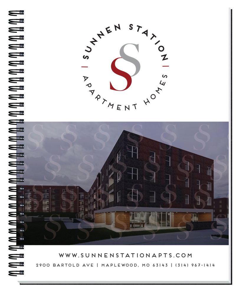 Custom Gloss Cover Journals w/50 Sheets (8 ½"x 11")