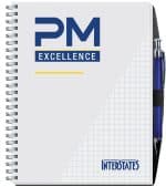 Custom Gloss Cover Journals w/50 Sheets & Pen (6 ½"x 8 ½")