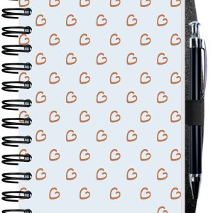 Custom Gloss Time Manager Calendar Planner w/Pen Safe Back (5"x 8")