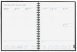 Custom Gloss Time Manager Calendar Planner w/Pen Safe Back (7"x 10") - 3