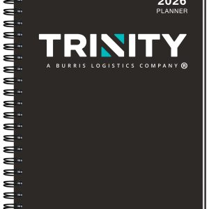 Custom Gloss Time Manager Calendar Planner w/Pen Safe Back (8 ¼"x 10 5/8")