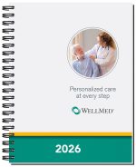 Custom Gloss Time Manager Calendar Planner w/Pen Safe Back (8 ¼"x 10 5/8") - 6