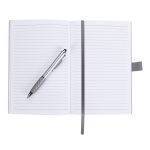 Custom Good Value™ Color Edge Journal with Metallic Stylus Pen - 7