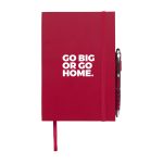Custom Good Value™ Color Edge Journal with Metallic Stylus Pen - 8