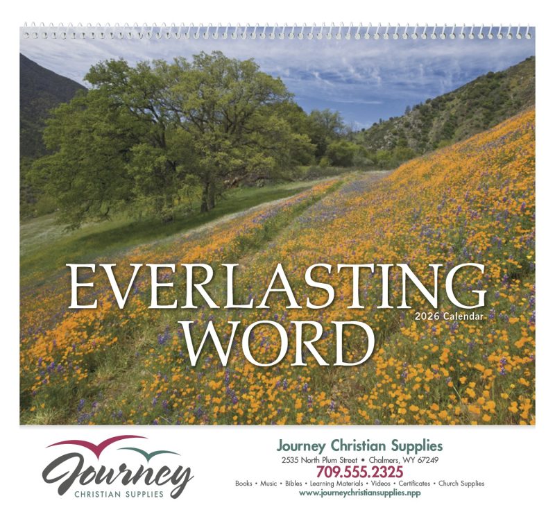 Custom Good Value™ Everlasting Word without Funeral Planner - Spiral - 2